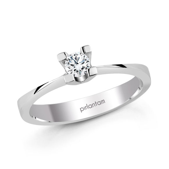 0.15 ct Tektaş Pırlanta Yüzük